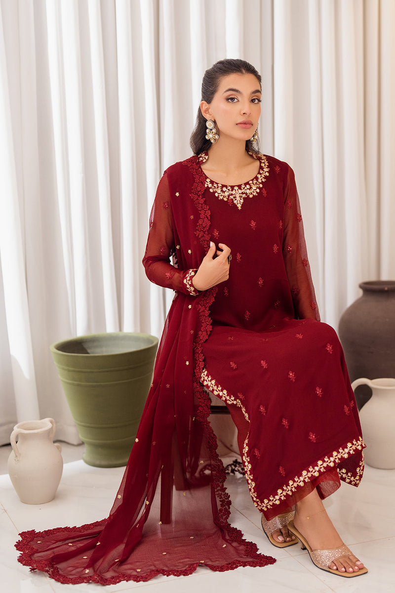 Azure Ensembles’24 - Wine Scarlet (3pc)