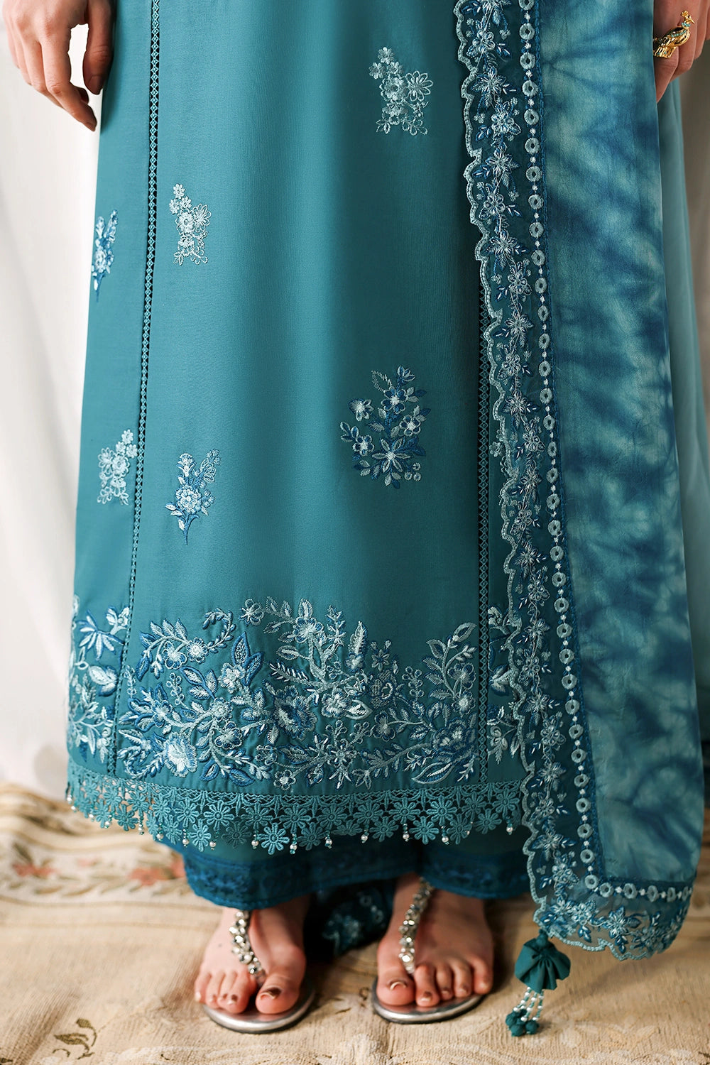 Azure Eid Luxury Lawn’ 26 - Sea Breeze (3pc)