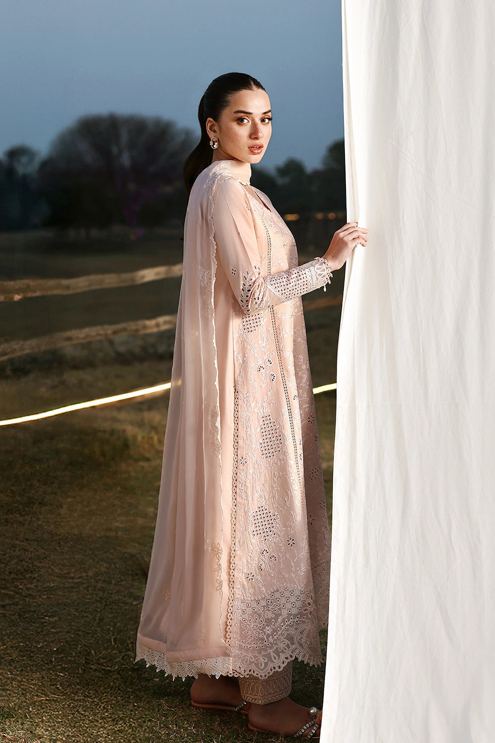 Azure Eid Luxury Lawn’ 26 - Petaline (3pc)