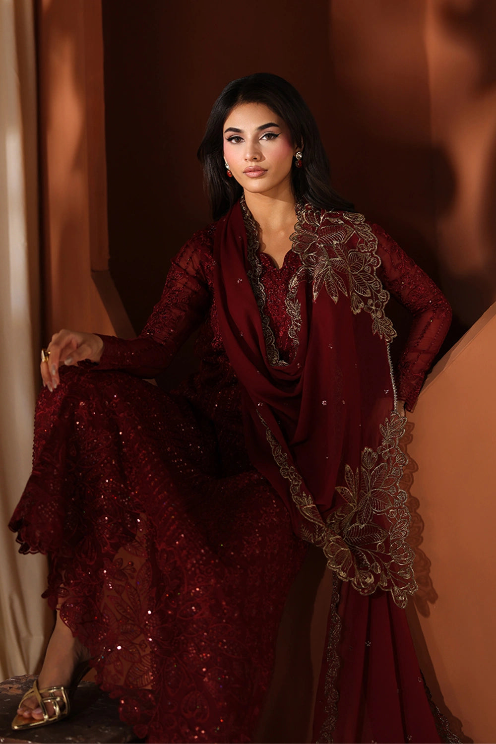 Azure Eid Luxe’ 26- Cherry Blossom (3pc)