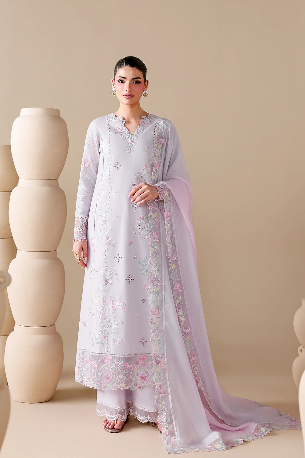 Azure Luxury Lawn’ 26 - Lily Meadow (3pc)