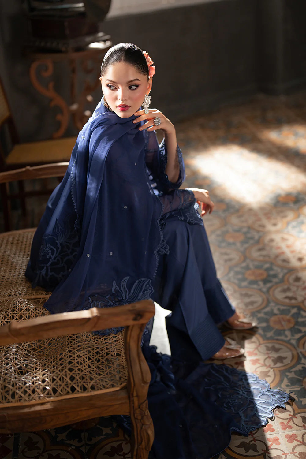 Azure Festive Ensembles’25 - Cobalt Haze (3pc)
