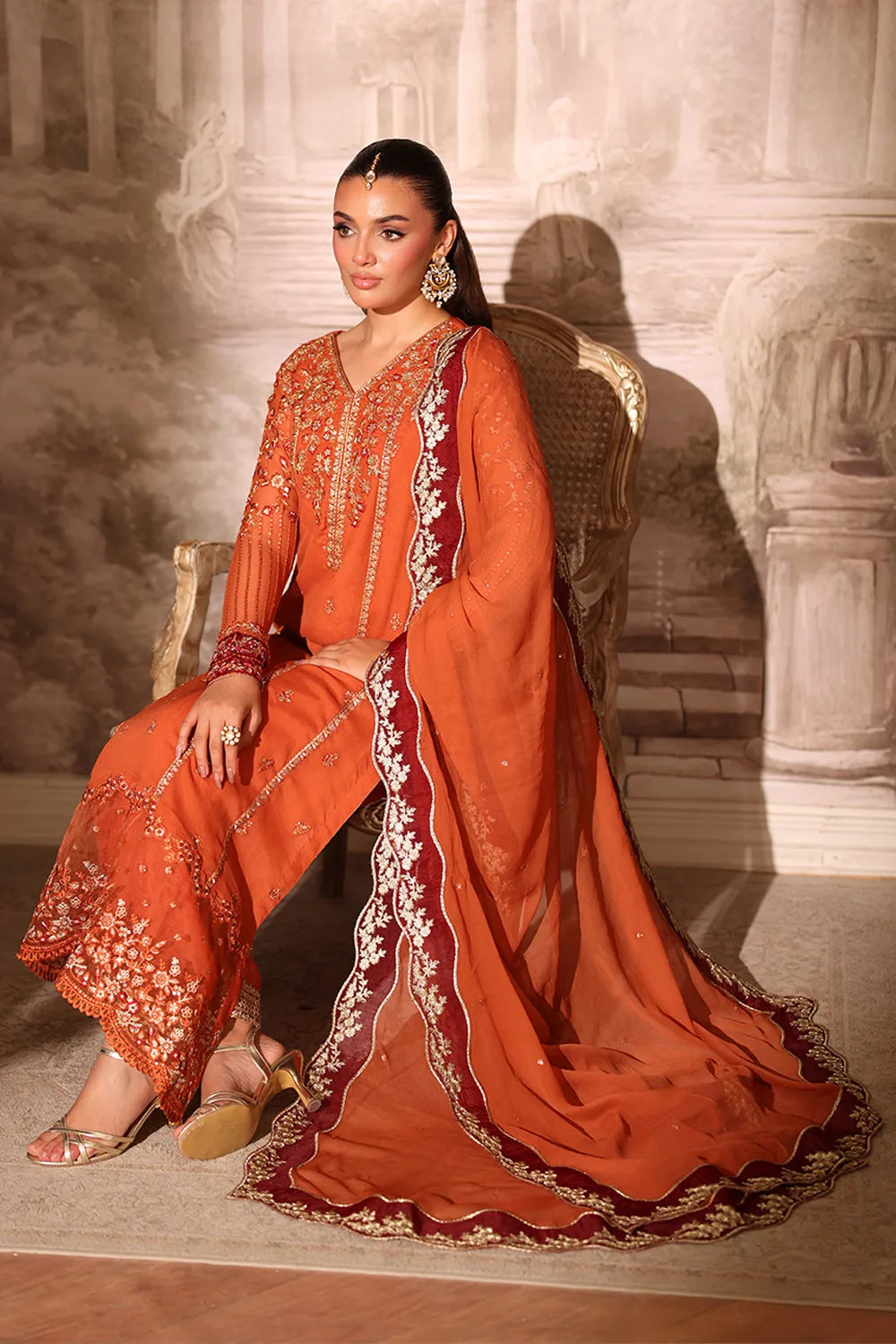 Azure Festive Ensembles’25 - Amber Rust (3pc)