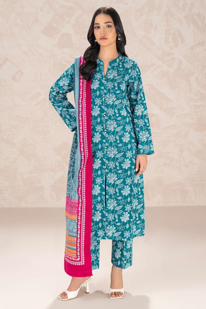 Limelight - Paste Printed Khaddar Suit (3pc)