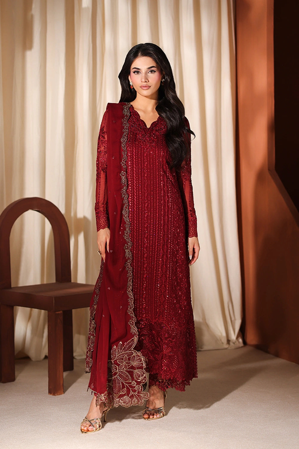Azure Eid Luxe’ 26- Cherry Blossom (3pc)