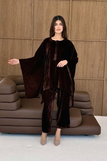 Velvet Batwing Co-ord