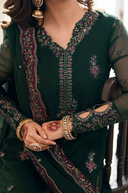 Azure Festive Eid Ensembles’26 - Glimmer Green (3pc)
