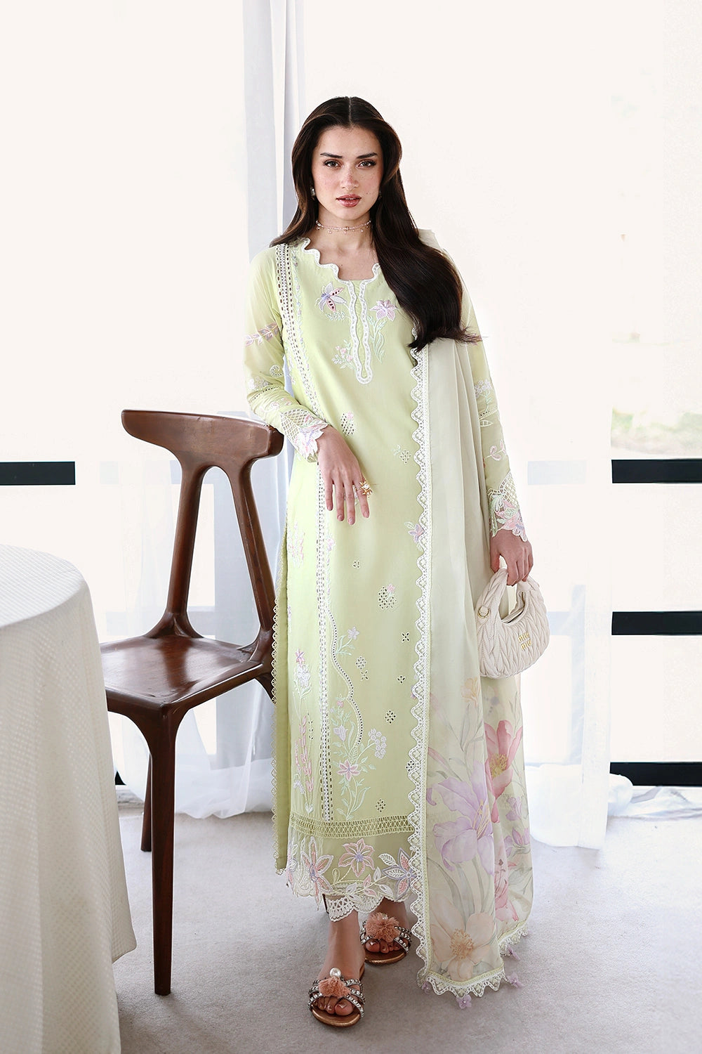 Azure Eid Luxury Lawn’ 26 - Garden Muse (3pc)
