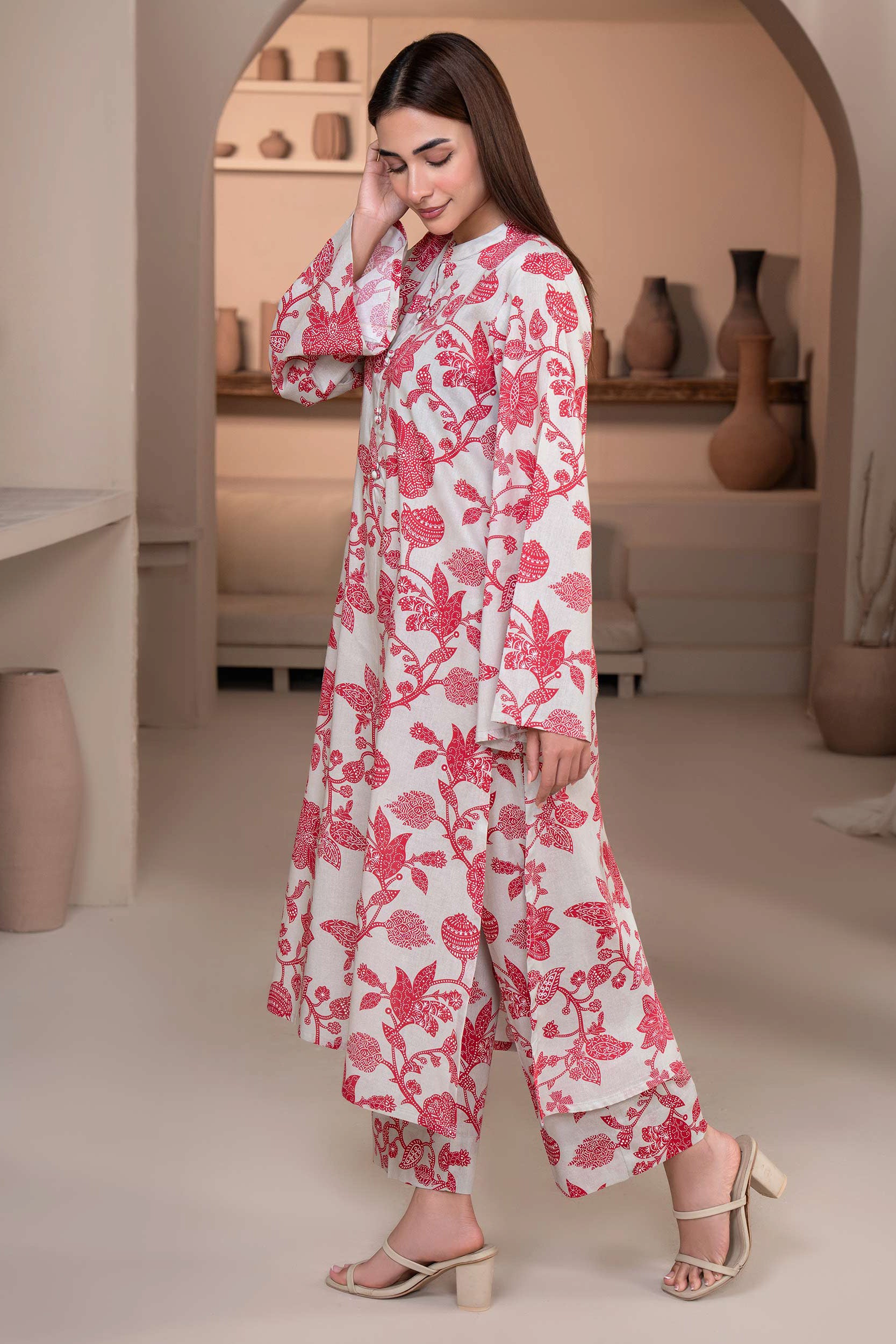 Limelight - Khaddar Printed Suit (2pc)