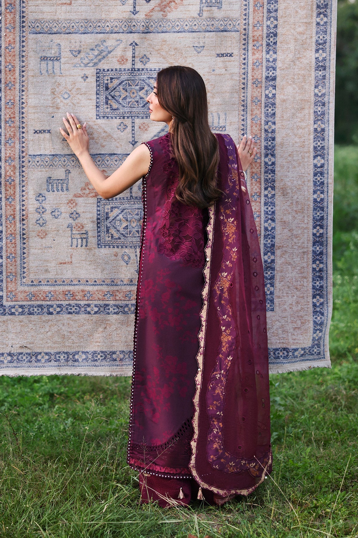 Afrozeh A Lawn’ 26 - Thalia *FULL SLEEVE* (3pc)