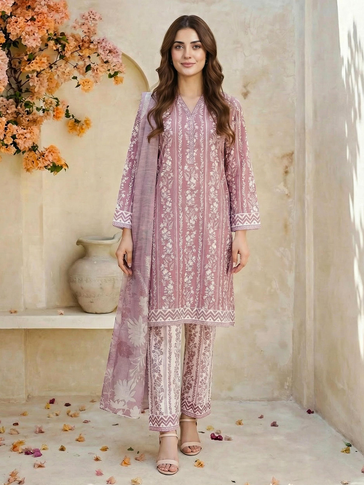 Limelight Printed Lawn Suit’26 (3pc)