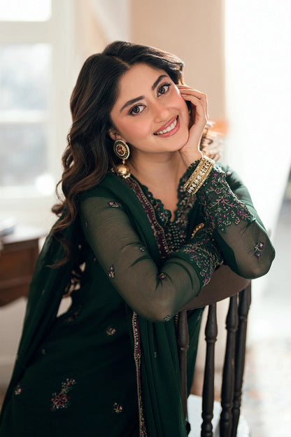 Azure Festive Eid Ensembles’26 - Glimmer Green (3pc)