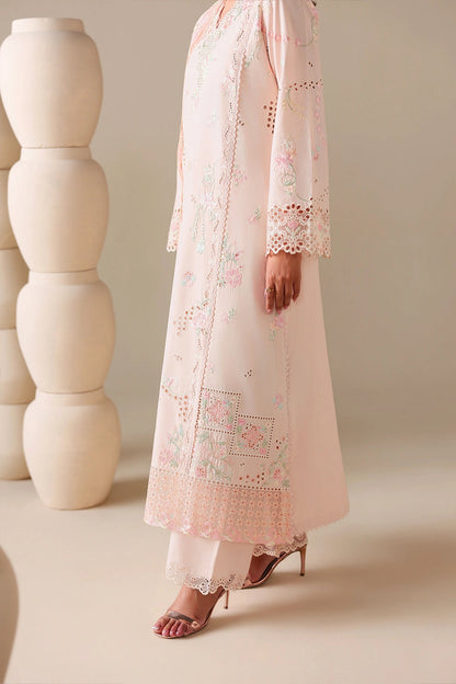 Azure Luxury Lawn’ 26 - Peachy Meadow (3pc)