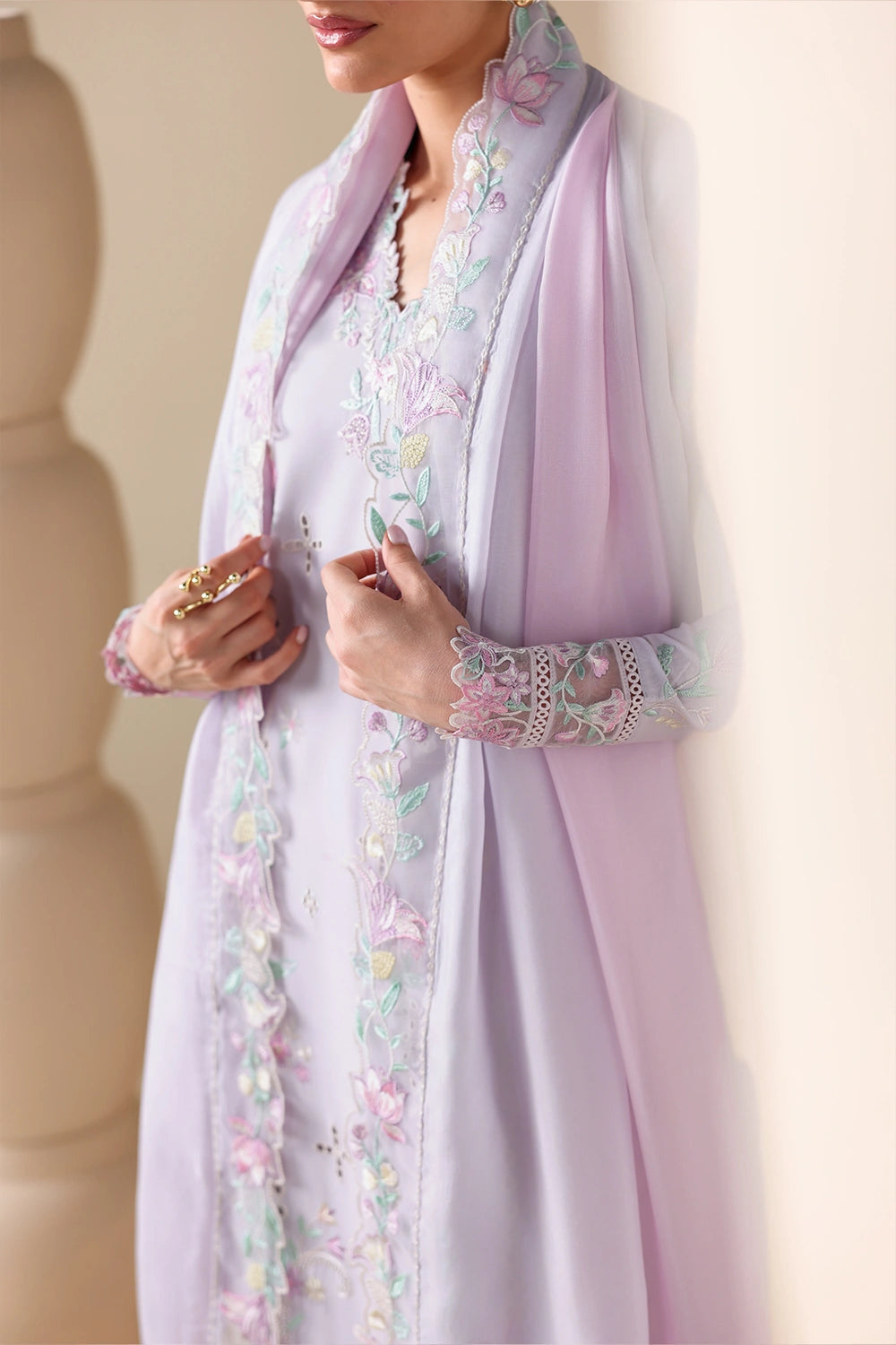 Azure Luxury Lawn’ 26 - Lily Meadow (3pc)