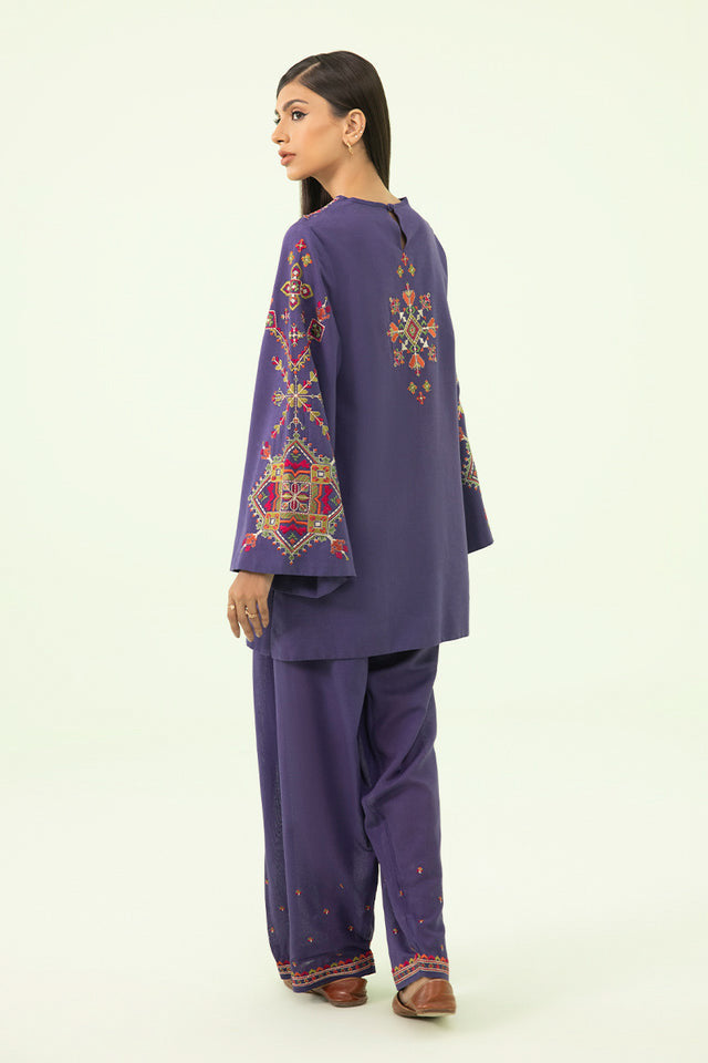 Sapphire Winter’23 - Cotton Karandi Suit (2pc)