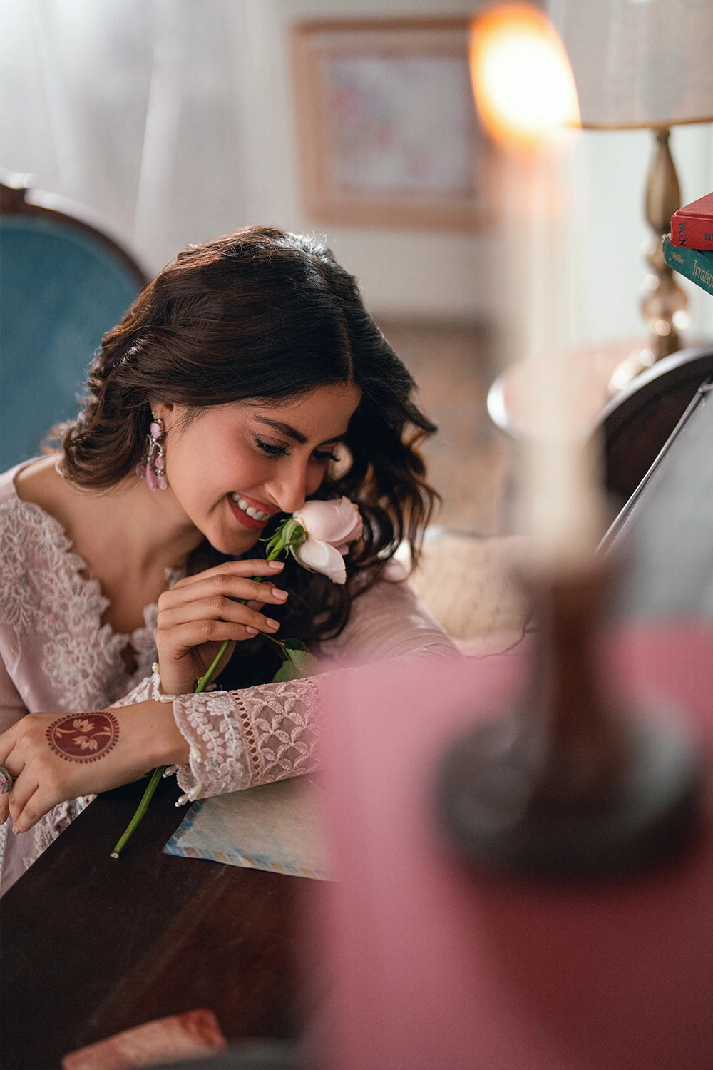 Azure Festive Eid Ensembles’26 - Rosebud (3pc)