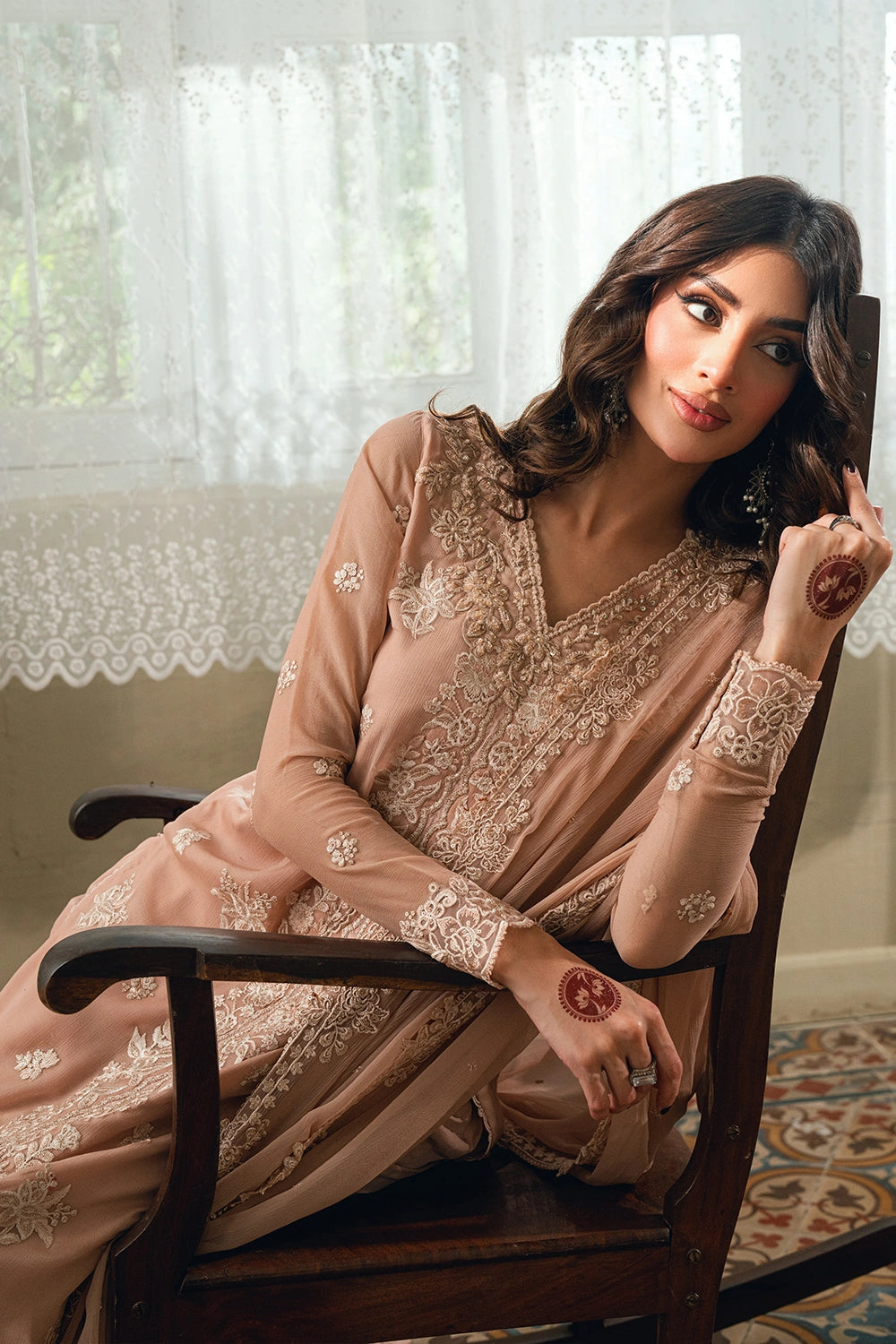 Azure Festive Eid Ensembles’26 - Cosmic Blush (3pc)
