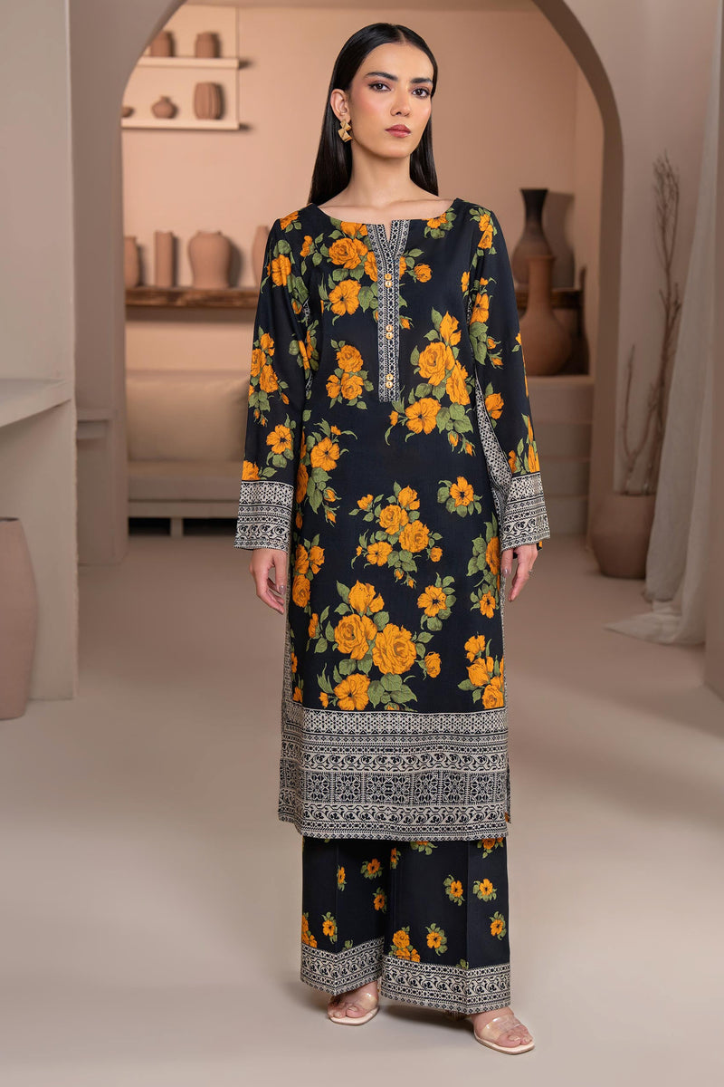 Limelight - Khaddar Printed Suit (2pc)