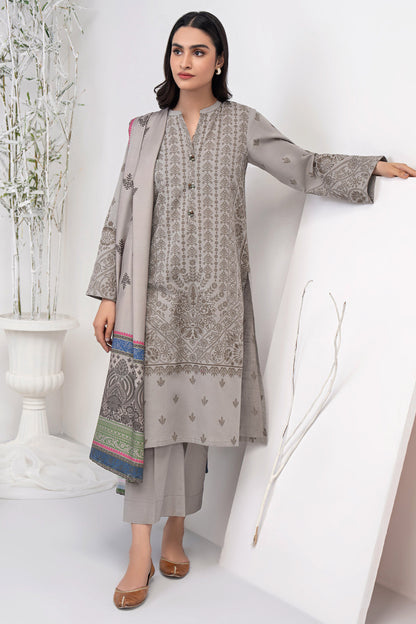 Limelight - Printed Khaddar Suit (3pc)