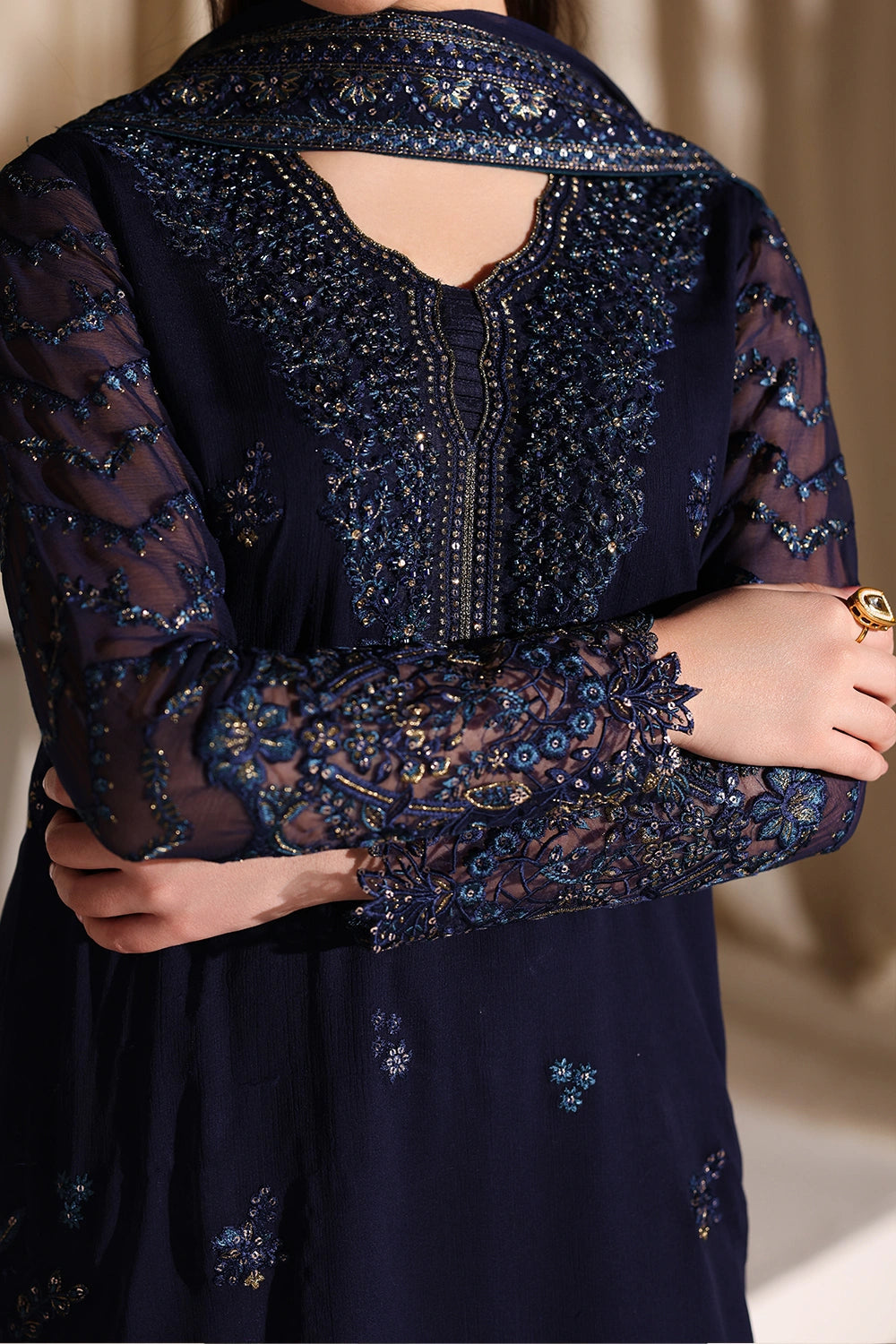 Azure Eid Luxe’ 26 - Nova Night (3pc)