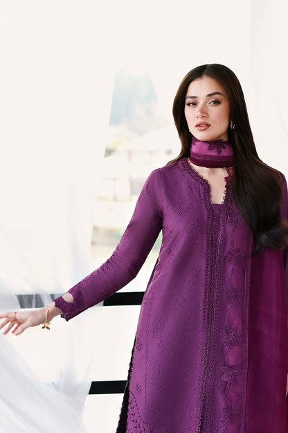 Azure Eid Luxury Lawn’ 26 - Mulberry (3pc)