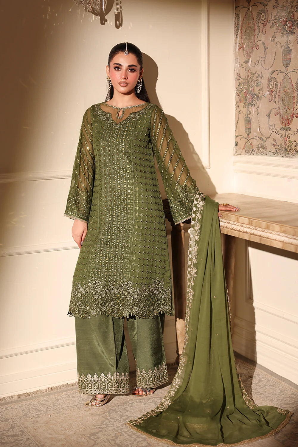 Azure Festive Ensembles’25 - Moss Glow (3pc)