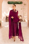 Azure Eid Ensembles’24 - Orchid Obession (3pc)