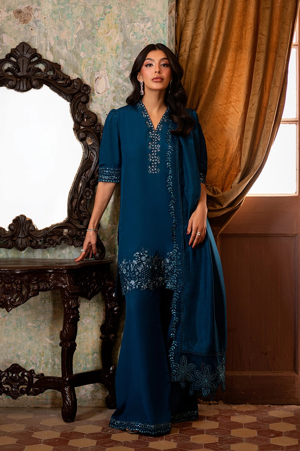 Azure Eid Vogue’26 - Sylvan Silk (3pc)