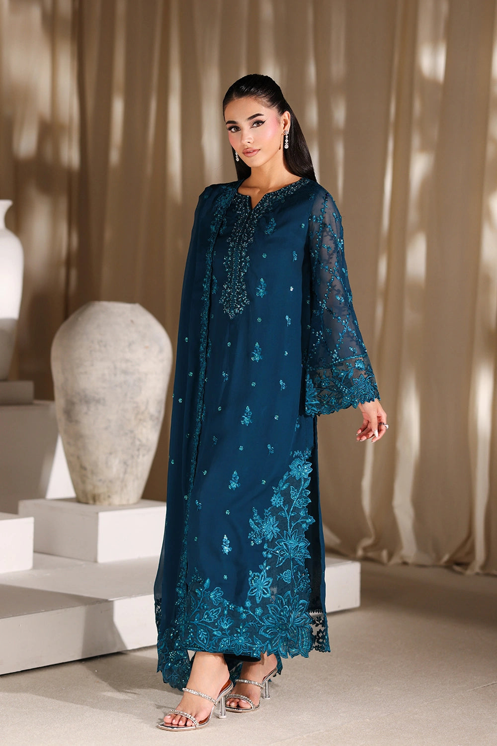 Azure Eid Luxe’ 26 - Majestic Teal (3pc)