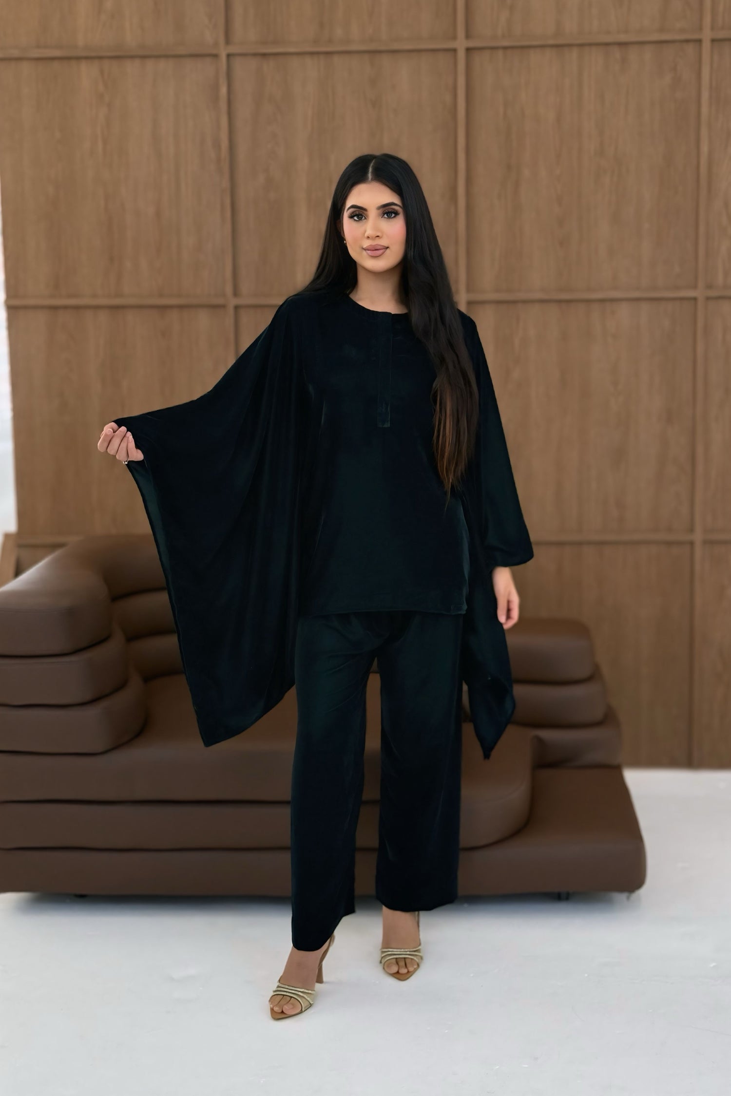 Velvet Batwing Co-ord