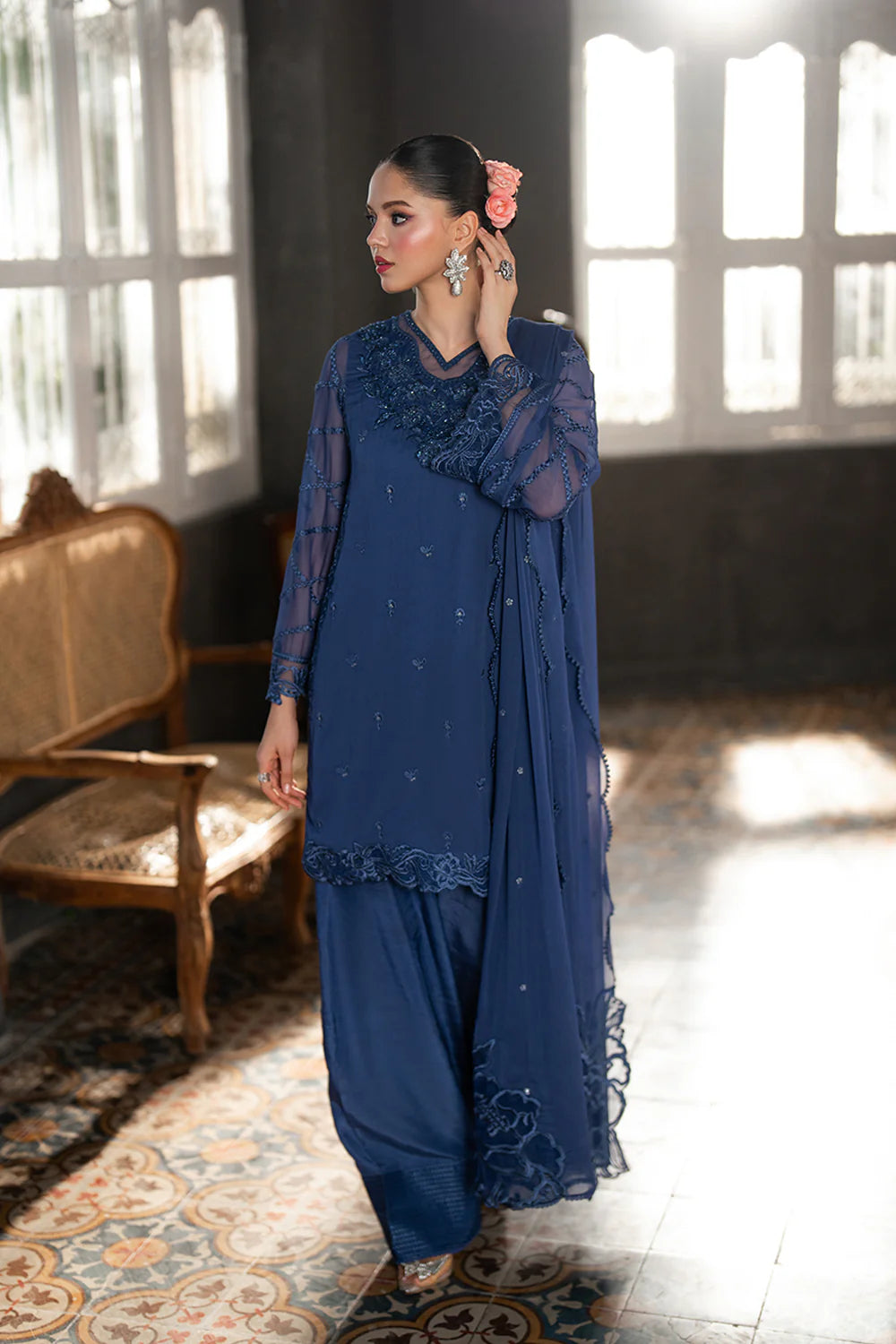 Azure Festive Ensembles’25 - Cobalt Haze (3pc)