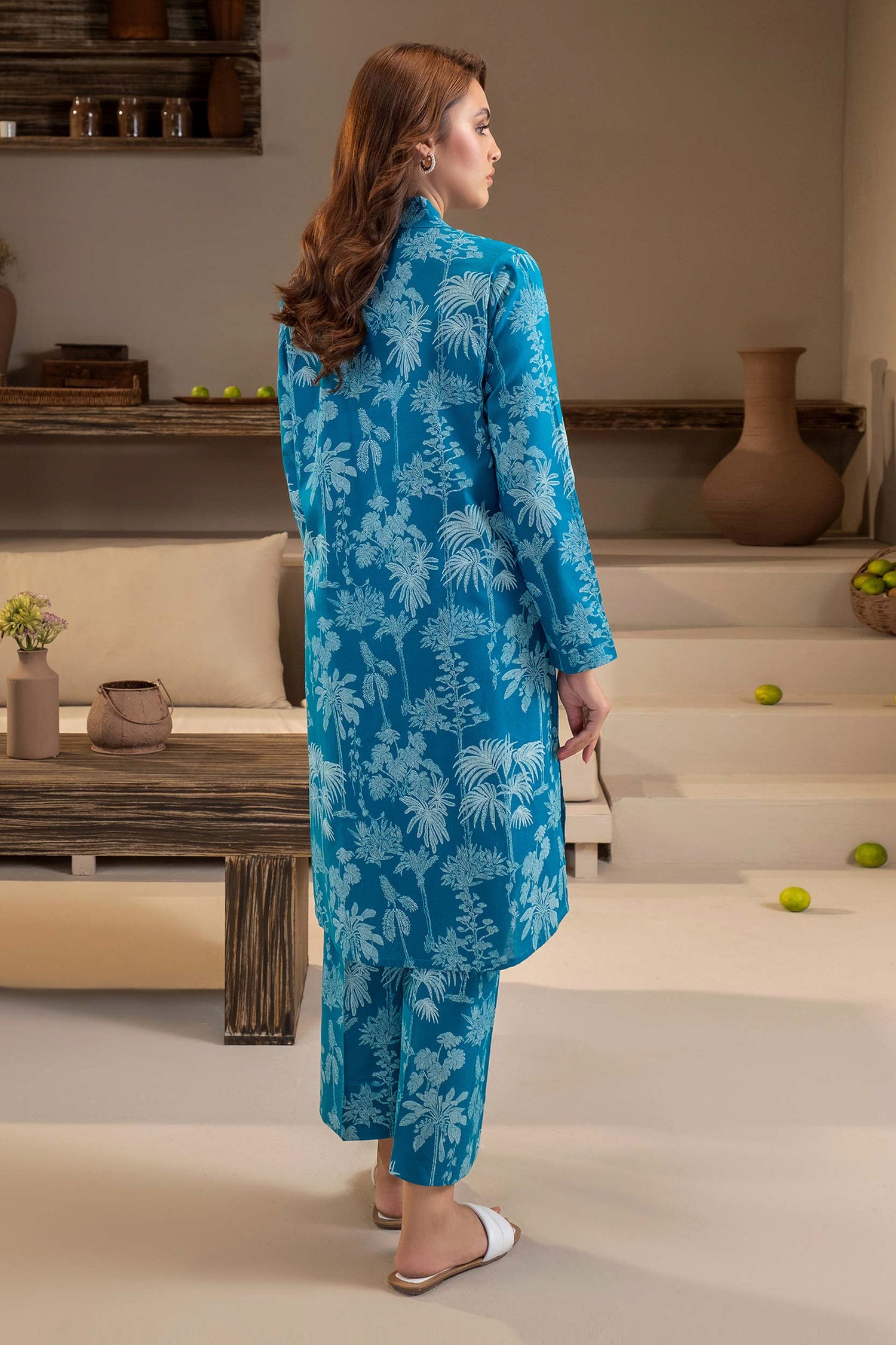 Limelight - Khaddar Printed Suit (2pc)