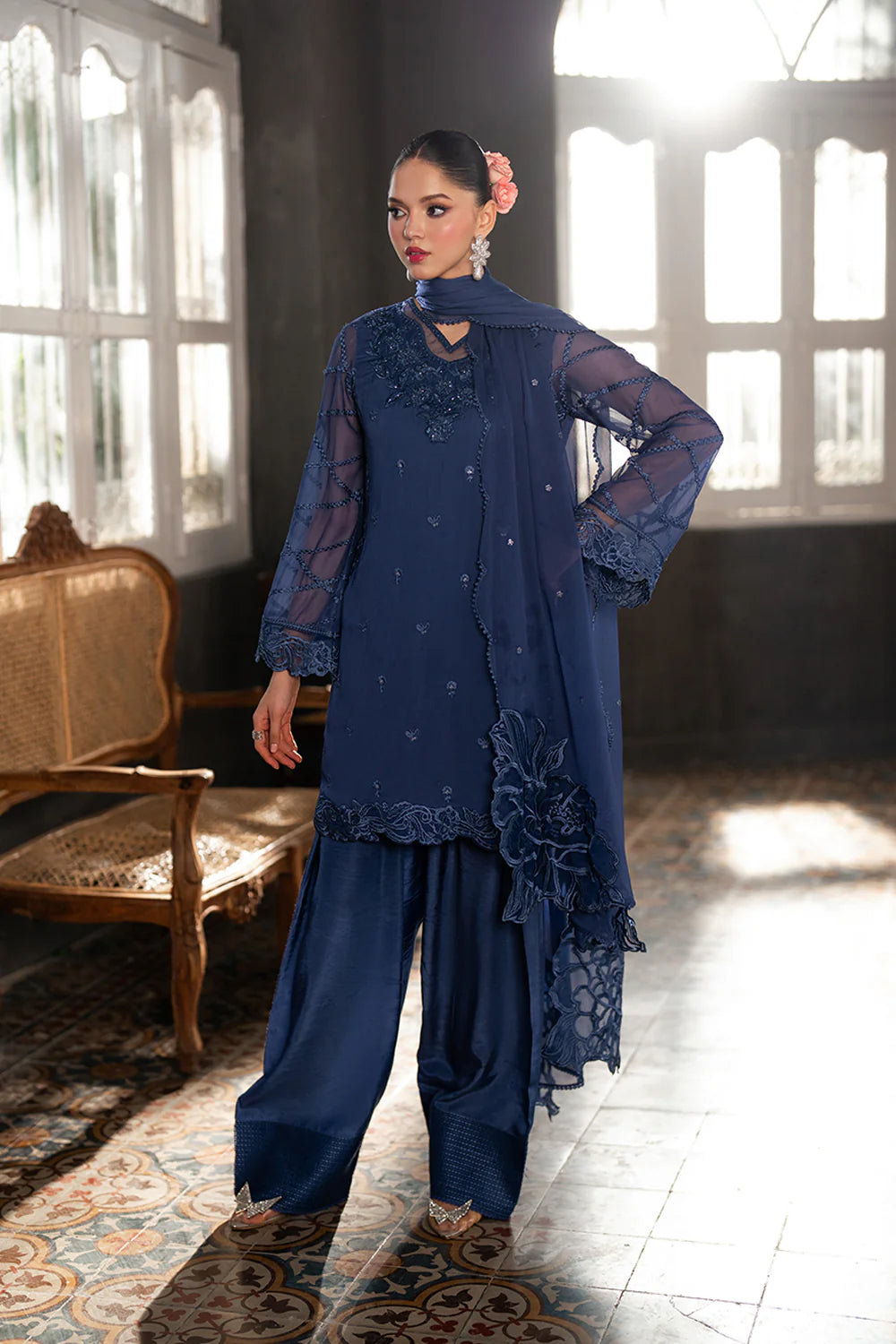 Azure Festive Ensembles’25 - Cobalt Haze (3pc)