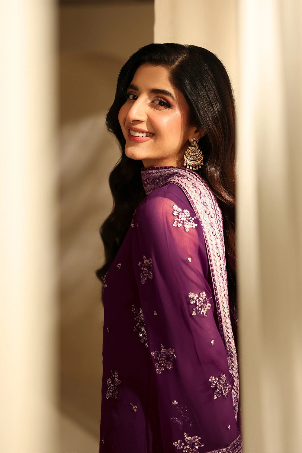 Azure Luxe - Burgundy Blossom (3pc)