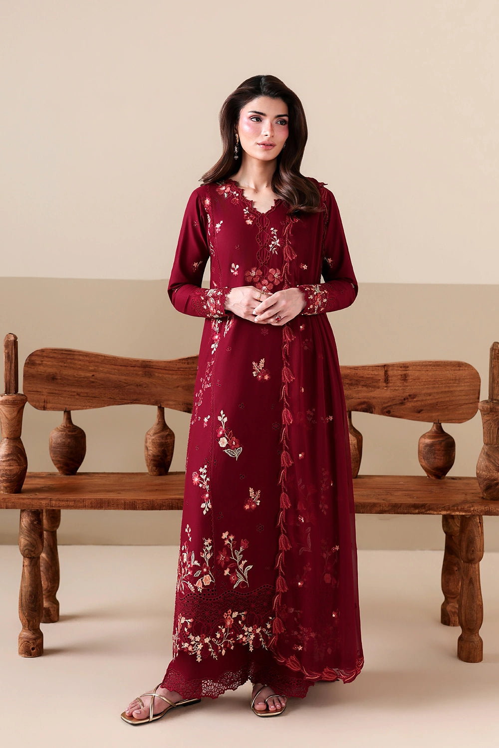 Azure Luxury Lawn’ 26 - Ruby Rose (3pc)