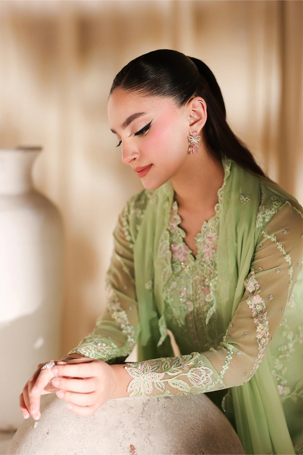 Azure Eid Luxe’ 26 - Fairy Fern (3pc)