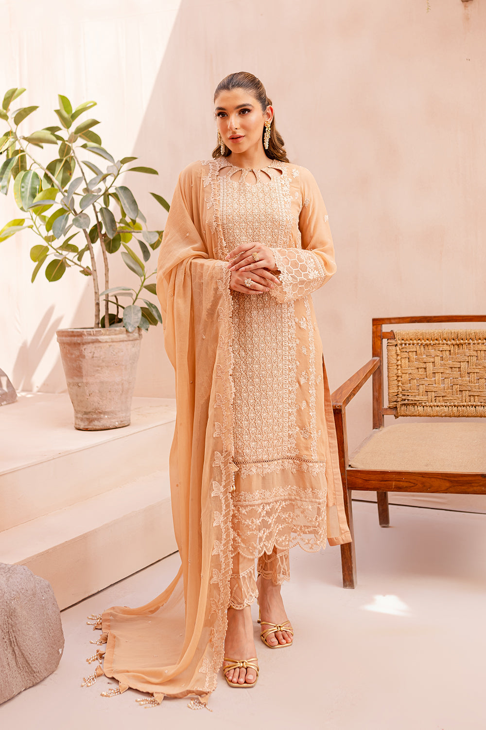 Azure Eid Ensembles’24 - Sunlit (3pc)