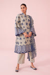 Sapphire - Printed Cambric Suit (3pc)