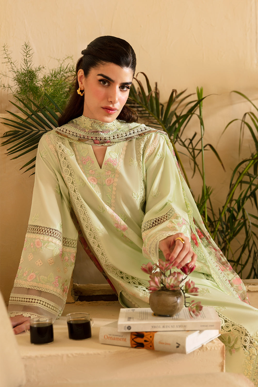 Azure Cambric Cotton’24 - Meadow Mist (3pc)