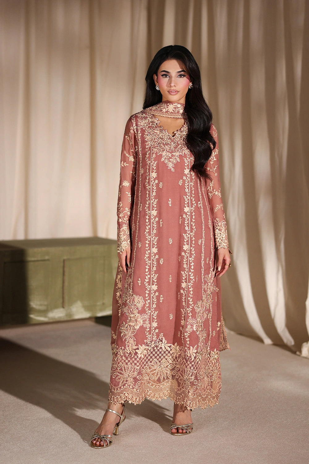 Azure Eid Luxe’ 26 - Lilywood (3pc)