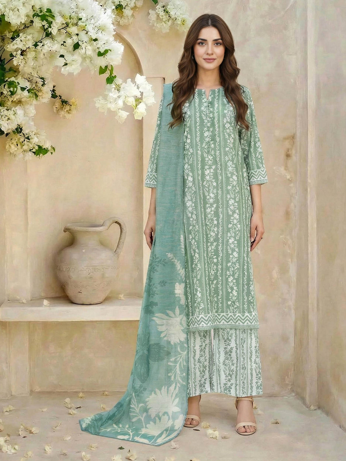 Limelight Printed Lawn Suit’26 (3pc)