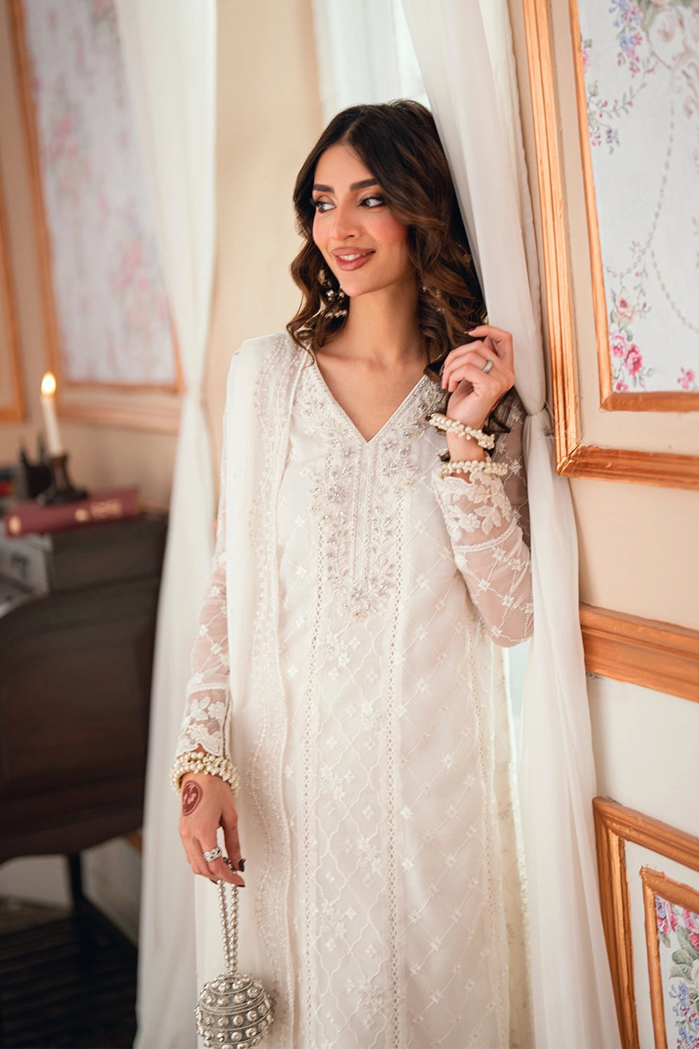 Azure Festive Eid Ensembles’26 - Magnolia (3pc)