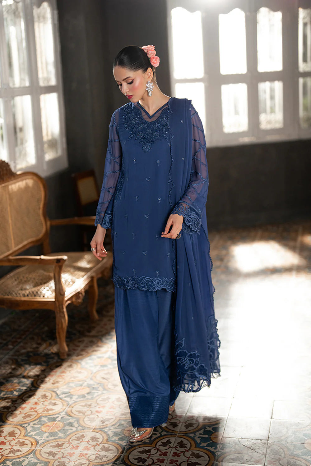 Azure Festive Ensembles’25 - Cobalt Haze (3pc)