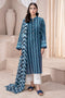 Limelight - Blue Khaddar Printed Suit (2pc)