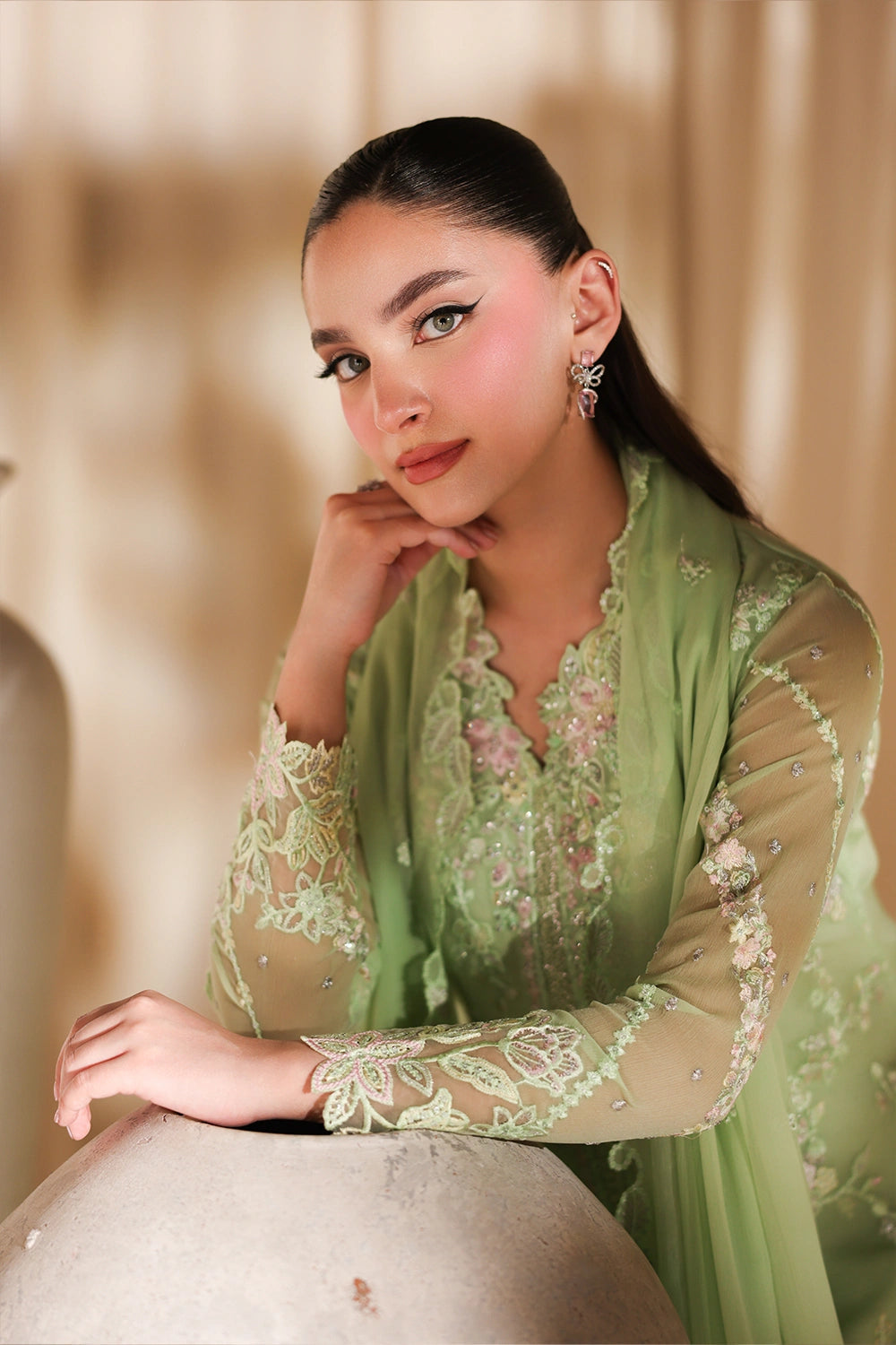 Azure Eid Luxe’ 26 - Fairy Fern (3pc)