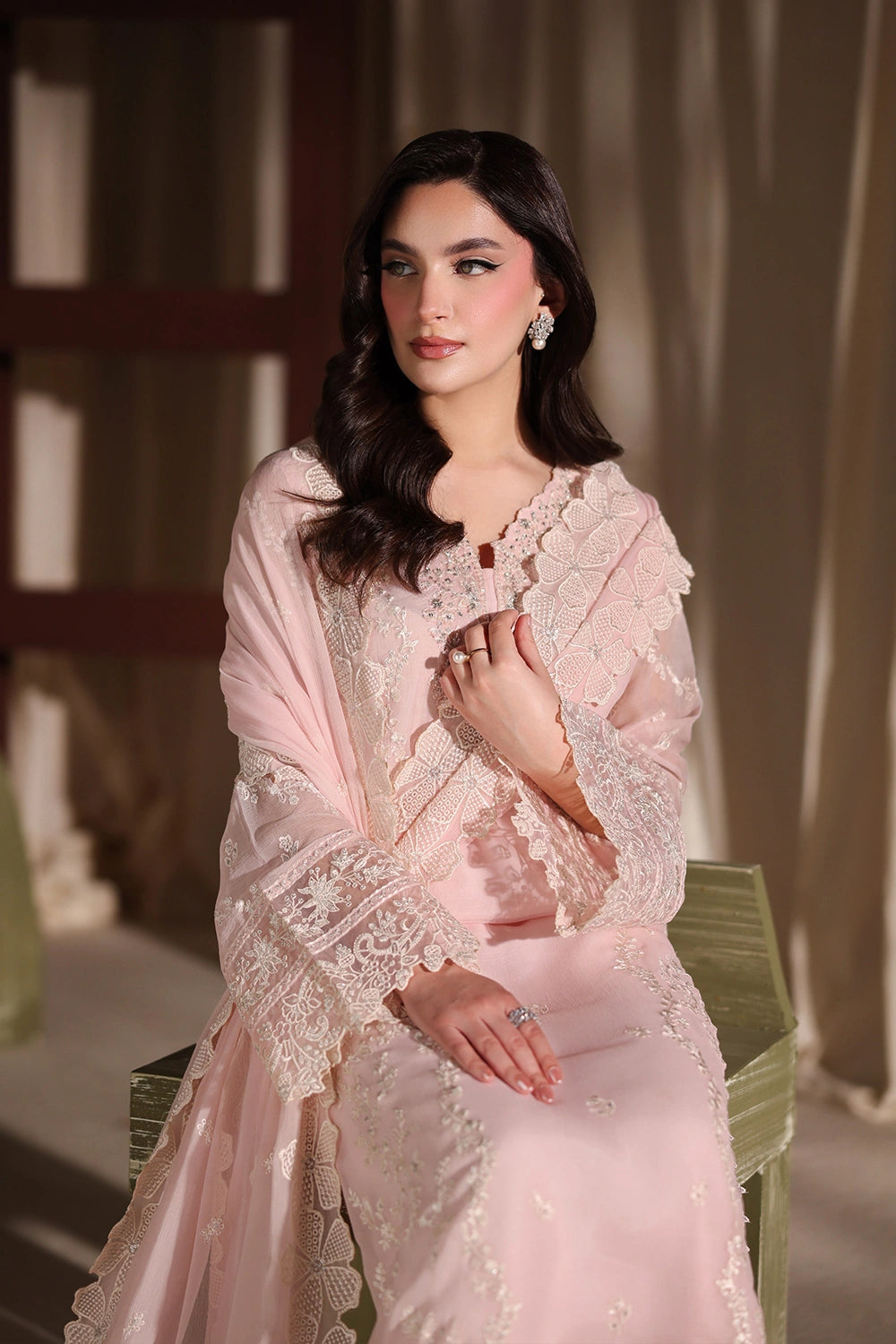 Azure Eid Luxe’ 26 - Twirling Tulip (3pc)