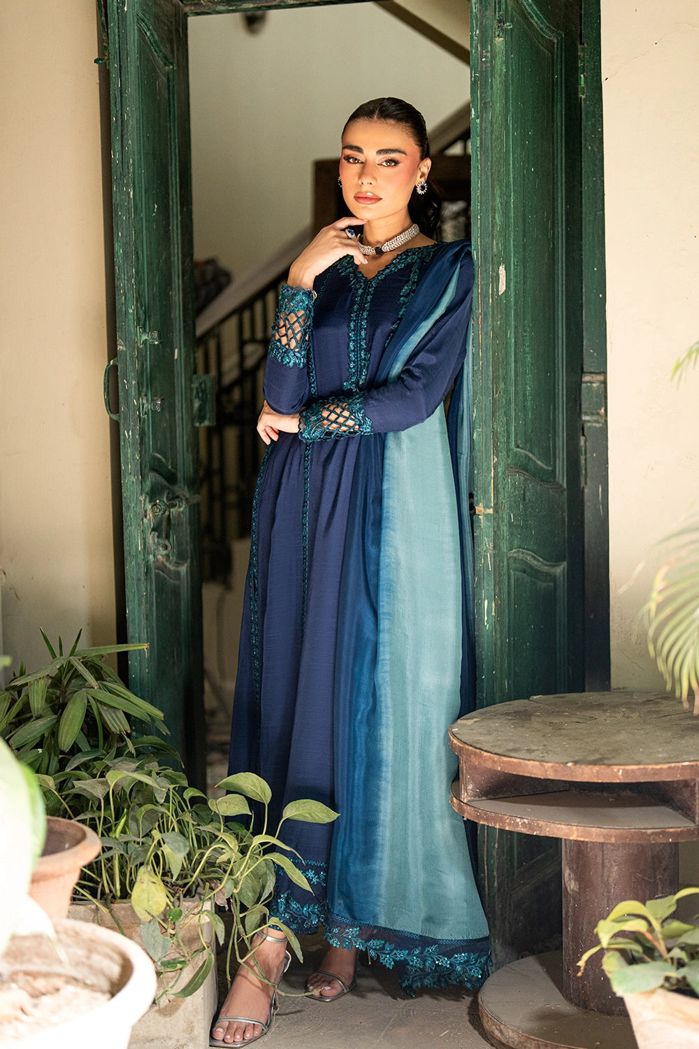 Azure Festive Vogue’26 - Galactic Glam (3pc)