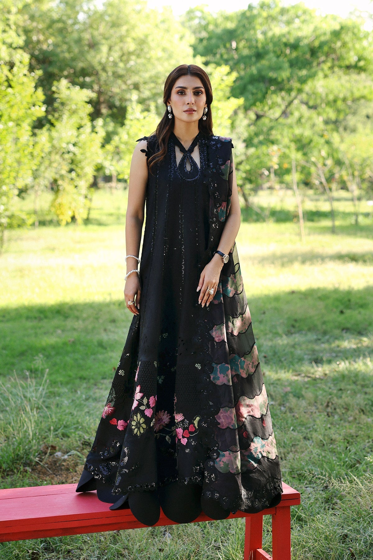 Afrozeh A Lawn’ 26 - Auravie *FULL SLEEVE* (3pc)