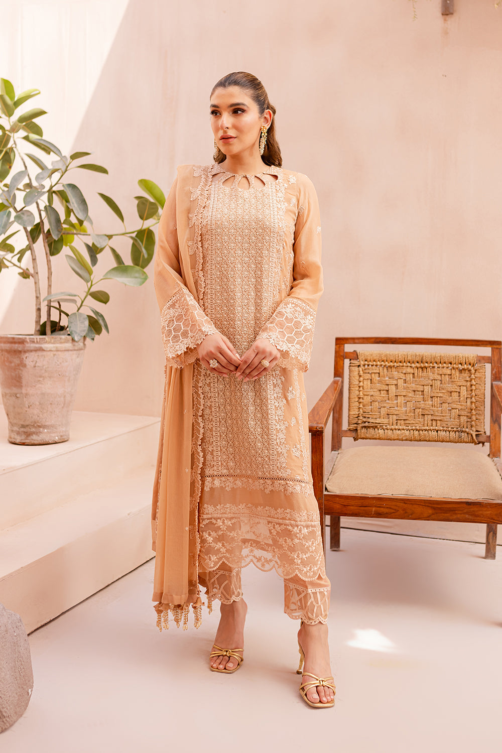 Azure Eid Ensembles’24 - Sunlit (3pc)