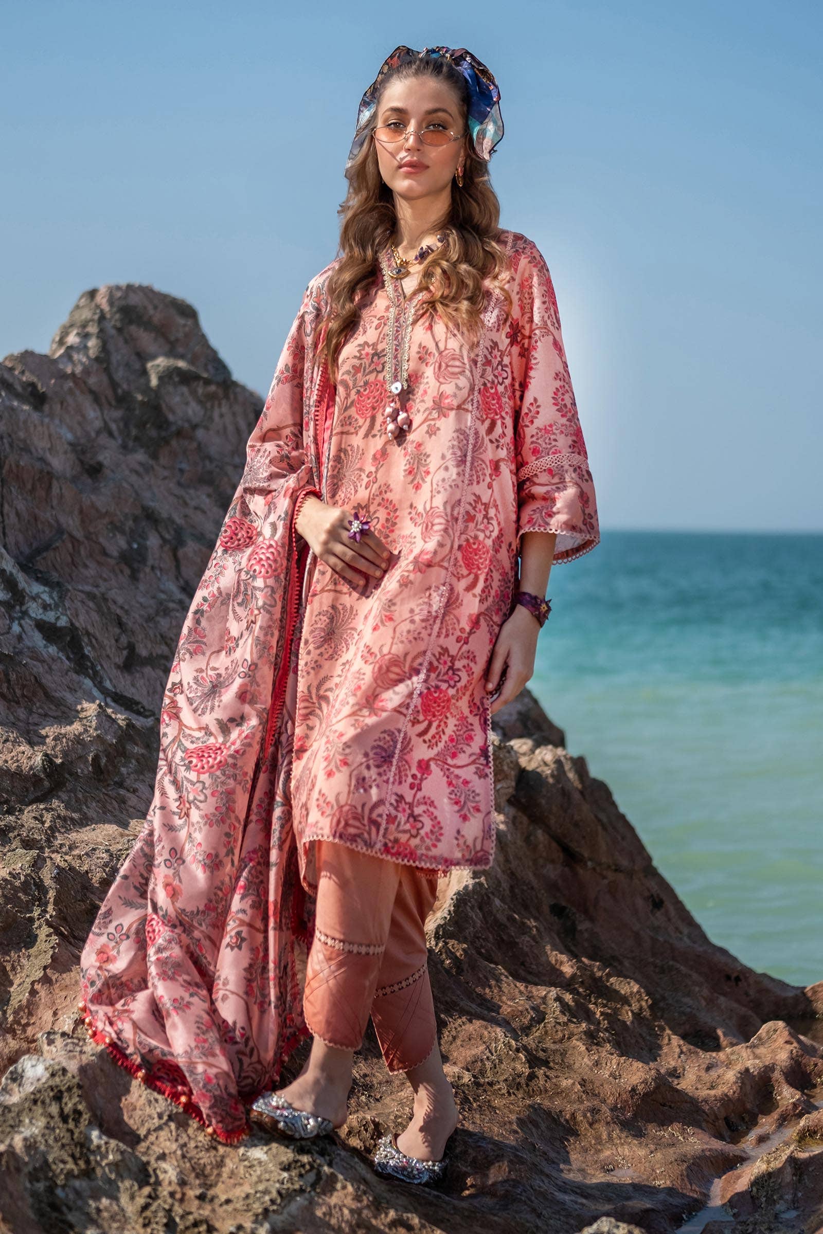 Sana Safinaz - Mahay Spring ‘24 | H241-016B-3Ck (3pc)